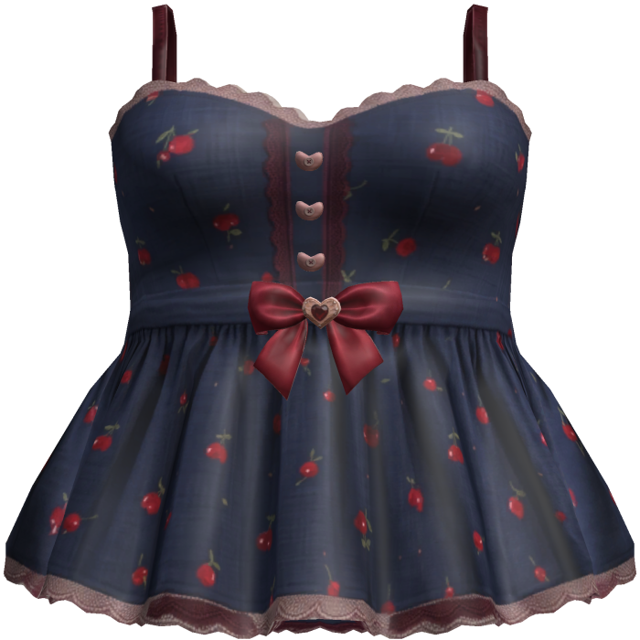 Kawaii Cherry Mini Dress
