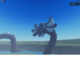 spawn on a giant sea monster and chill