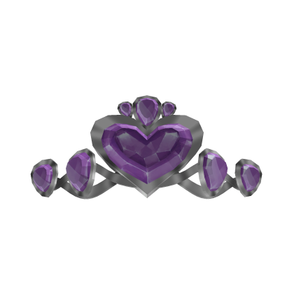 Princess charm school tiara purple Roblox item