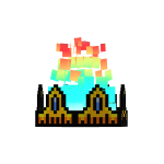 8-Bit Royal Crown (FIRE EFFECT)