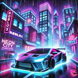 Neon City:Drive Unlocked icon
