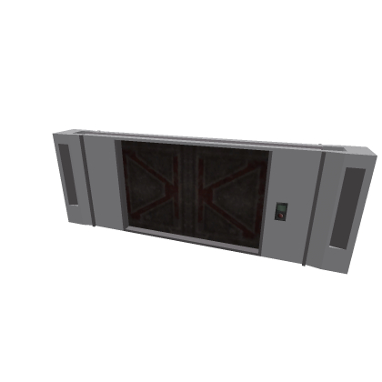 Button blast door