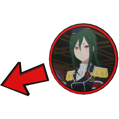 Crusch Karsten Pointing Meme Circle ReZero