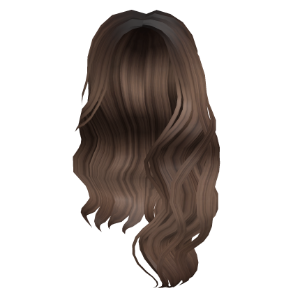 Messy Summer Hair in Brown