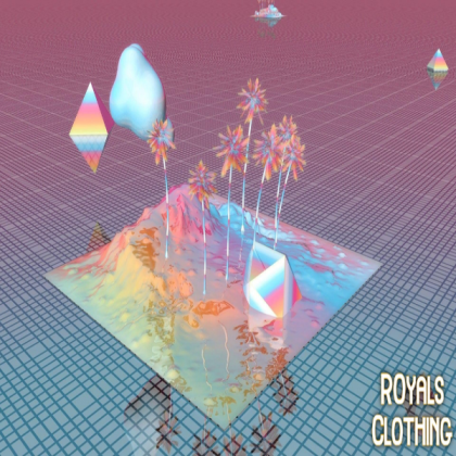 vaporwave royals deca Roblox decal