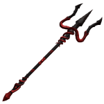 Serpent King's Crimson Trident