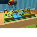 We have to find Timothy in blue train with friend
