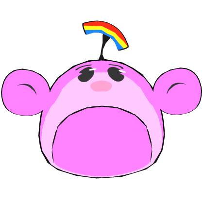 Booster Rainbow Monkey Hoodie💓✨🌈🐵