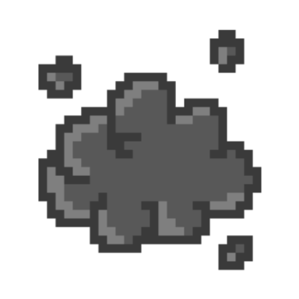 Smoke pixel art - png image Roblox decal