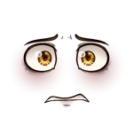 ♂ horrified Roblox decal preview