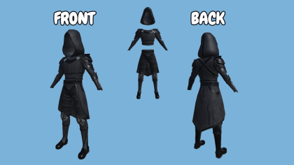 [Layered] Rogue leather armor set preview 2