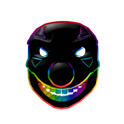 Rainbow Clown Mask Roblox item
