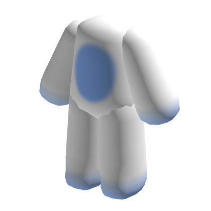 (Mini Plushie) White and Blue Animal thumbnail