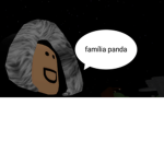 grupo da família panda