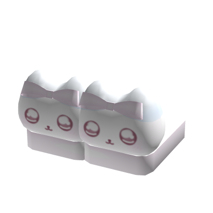 ♡ cute kawaii pink hachiware slippers 3.0 thumbnail
