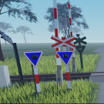 Danish Train RailRoad Crossing Test