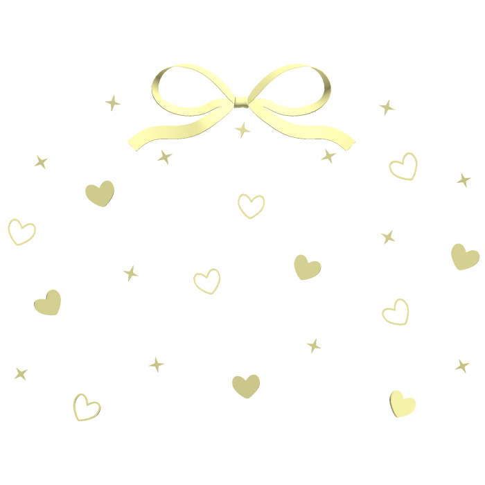 Princess Bow Aura yellow ♡ 