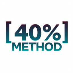 [40% Method] ✨