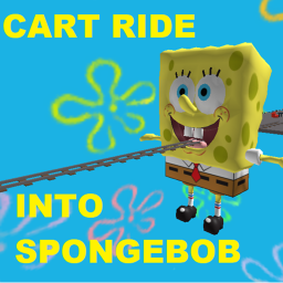 Cart Ride into SpongeBob!