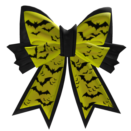 Halloween bow [Black/Yellow]