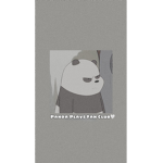 Panda plays