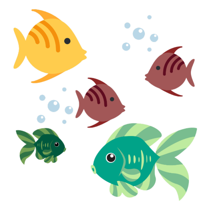 School of fishes png Roblox decal