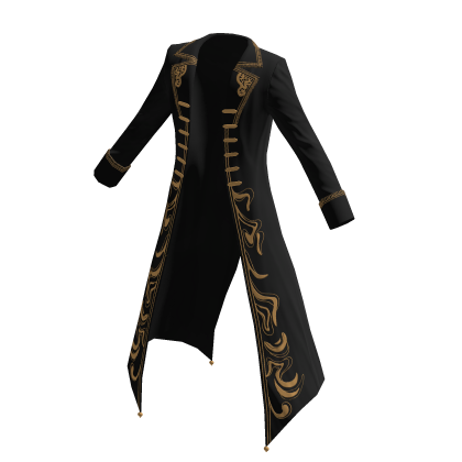 ♾️ Black royal vampire coat thumbnail