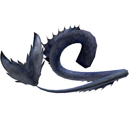 Purple Long Siren Tail Roblox item
