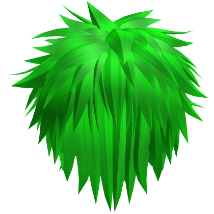 Green Spiky Messy Scene Emo Hair 29. 