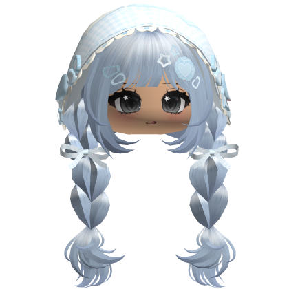 Sky Blue Igari Braids W/ Blue Bonnet (Face) thumbnail
