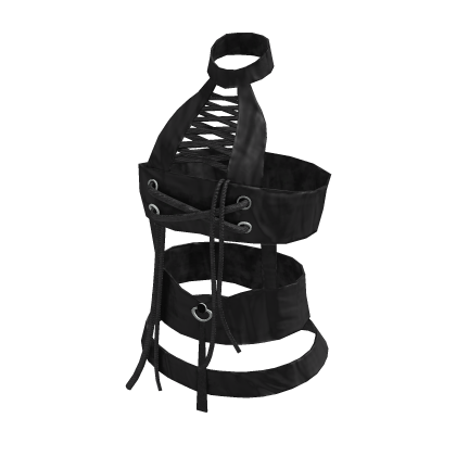 Black Mummy Costume Top