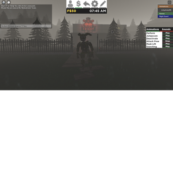 find the springTrap mask in the STARTER MAP
