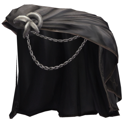 Black Chained Shoulder Cape (Left) Roblox item