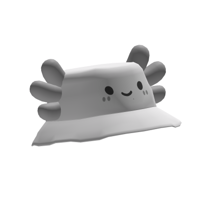 White Axolotl Bucket Hat