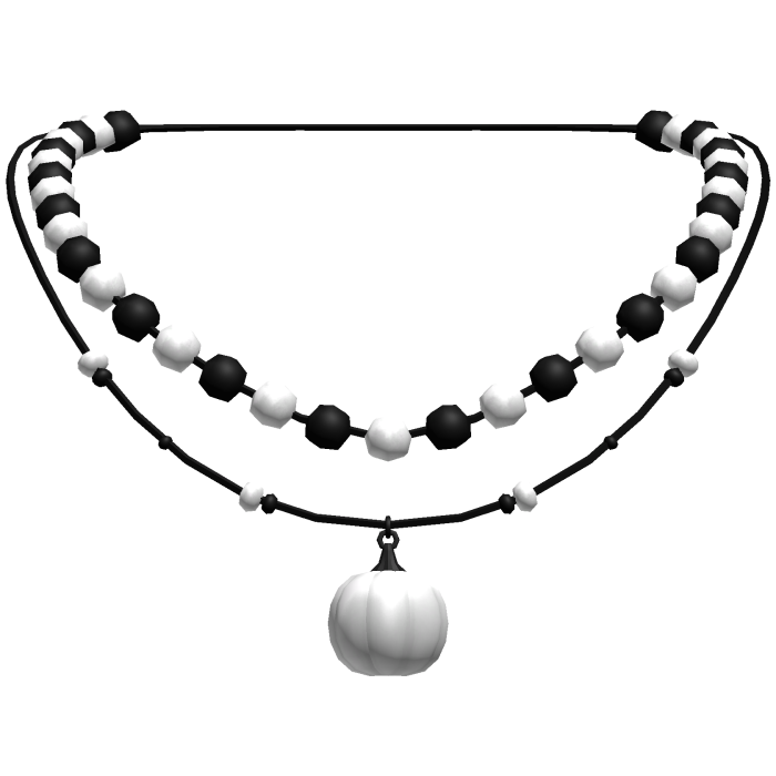 Y2K Halloween Pumpkin Necklace 🎃