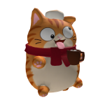 Orange Cocoa Chonk Cat Pet