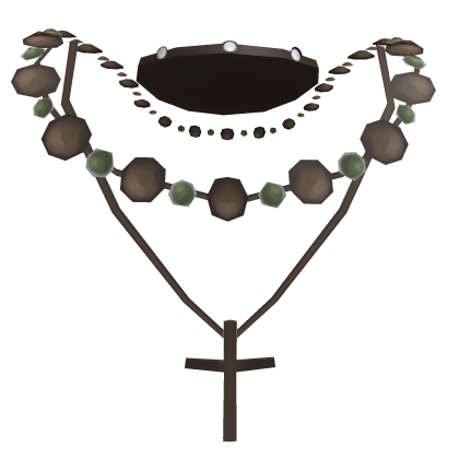 beaded y2k mori kei igari fairycore necklace ✢