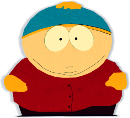 Cartman walk in studio