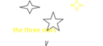 the three stars