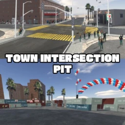Towns Intersection Pit (More Cars In Description) icon