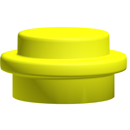 Brick Stud Cap - Yellow