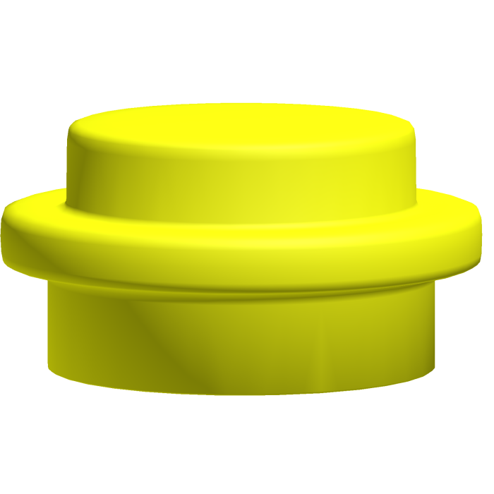 Brick Stud Cap - Yellow