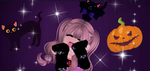 Golden Kawaii Kittens group