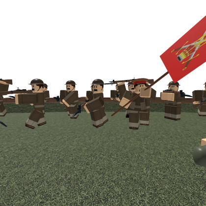 R6: World War One battle scene!