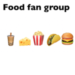 Food fan group!