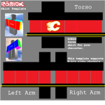 The Roblox Flames.