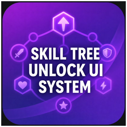 Skill Tree Unlock UI System