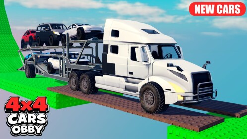 [ 🌴DÜNYA 3 ] 4x4 Araçlar Obby🔥