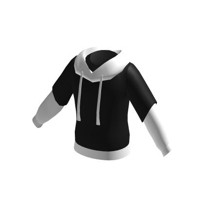Black and White Hoodie thumbnail