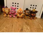 FNaF fan club freddy chika foxy and Bonnie